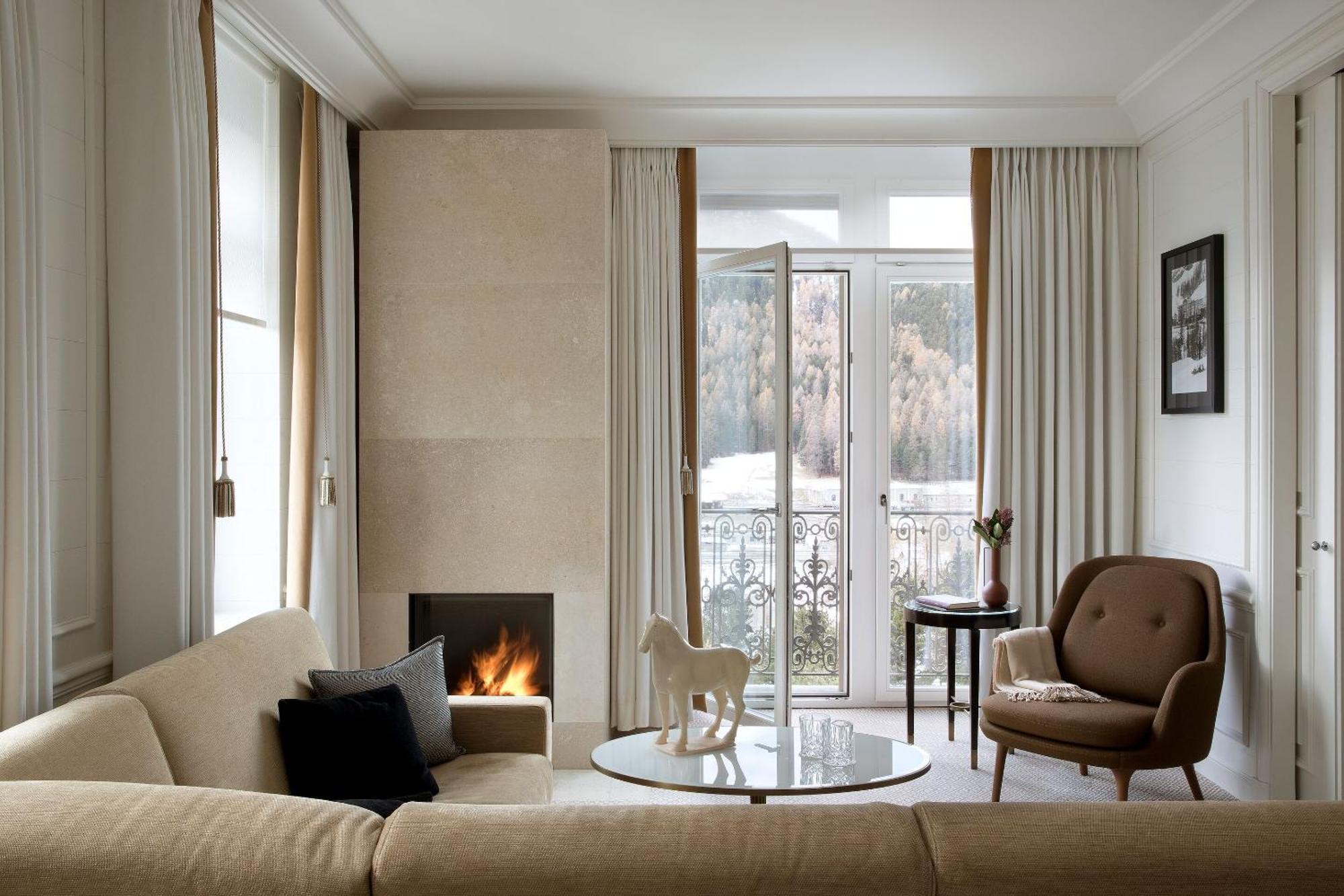 Grand Hotel Kronenhof Pontresina Exterior photo